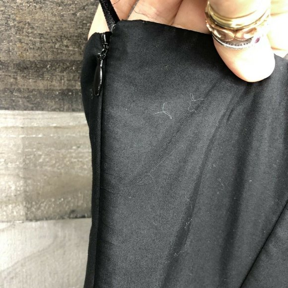 Ann Taylor Loft Strapless Little Black Dress Sz 0 - Picture 7 of 8